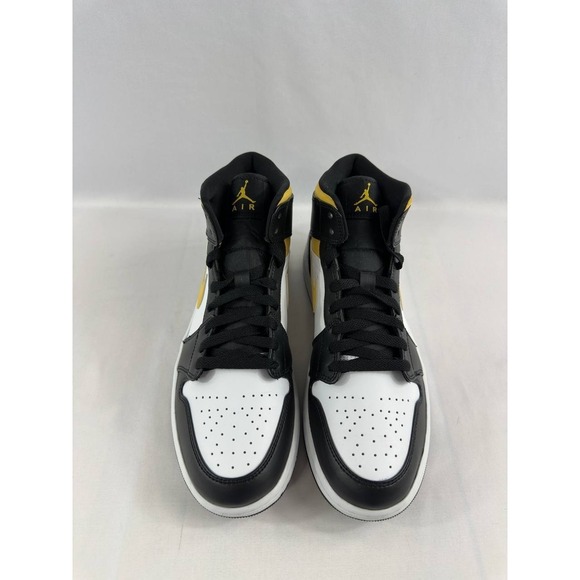 Nike Air Jordan 1 Mid \'Black University Gold\' 554724-177 Men\'s Size 10.5 main image 8